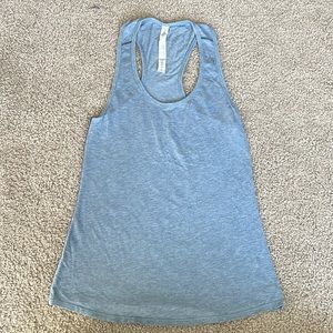 Lululemon Blue Racerback Tank (Size: 4)